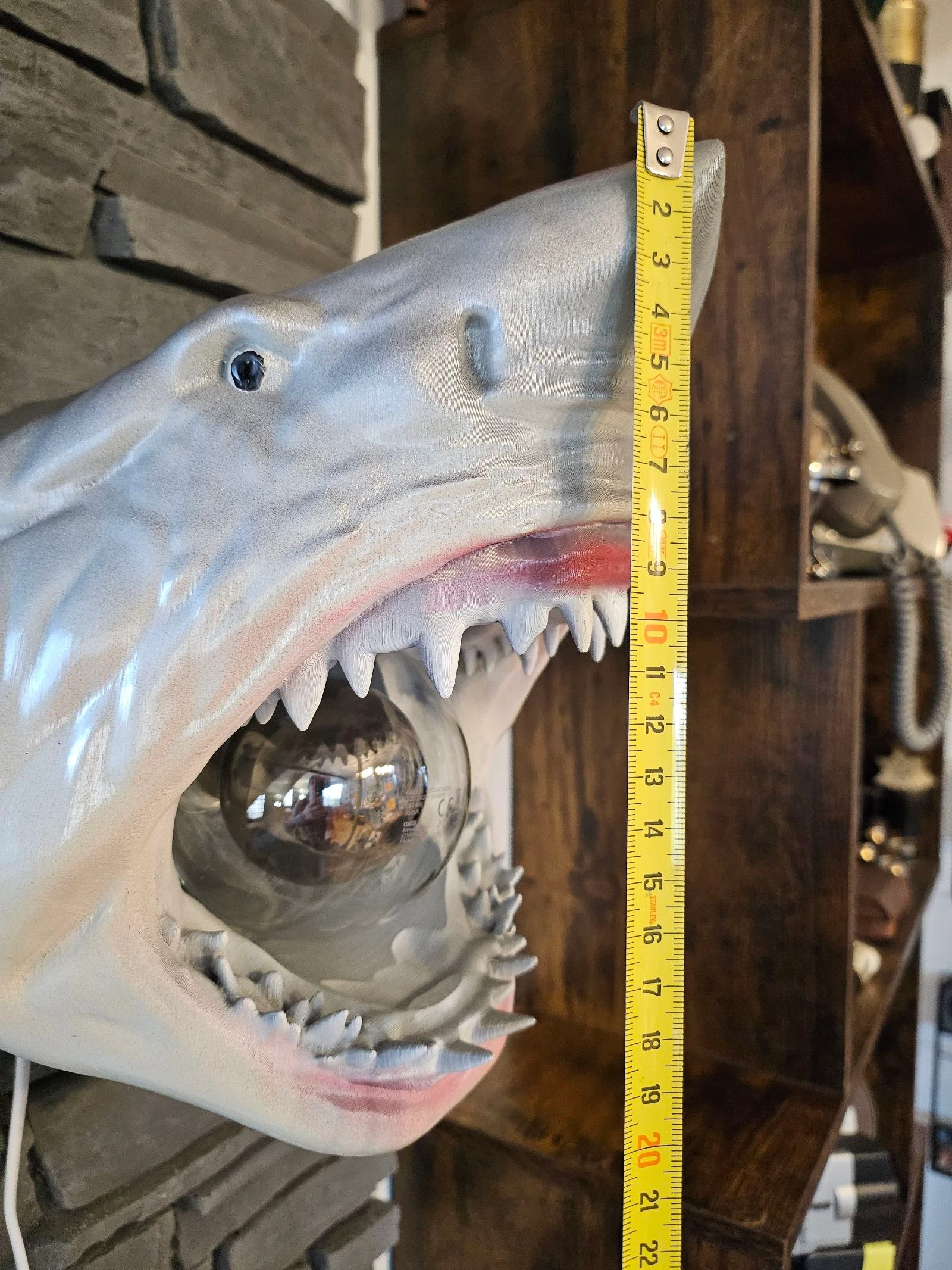 Lampe grand Requin blanc – photo 11